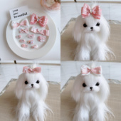 宠物发夹狗狗头饰猫咪马尔济斯约克夏西施比熊碎毛夹 发卡 梳夹