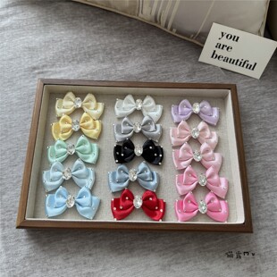 宠物发夹蝴蝶结系列碎毛夹青蛙夹约克夏马尔济斯西施比熊狗狗夹子