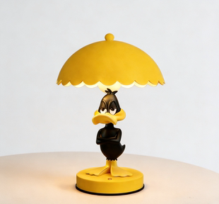 达菲鸭夜灯氛围摆件床头卧室睡眠台灯女闺蜜年会新年跨年生日礼物