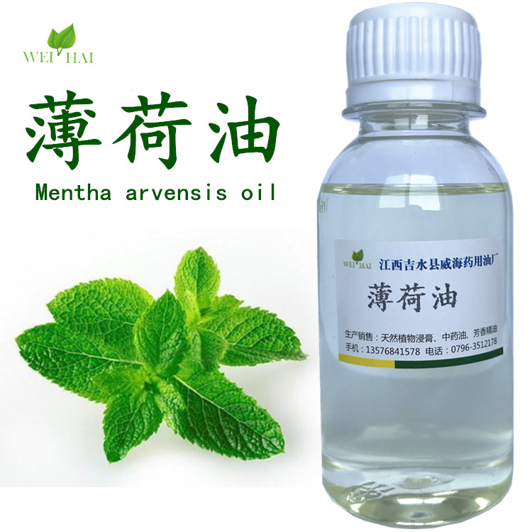 厂家供应 薄荷油 peppermint oil  薄荷素油  清凉  草本植物蒸馏