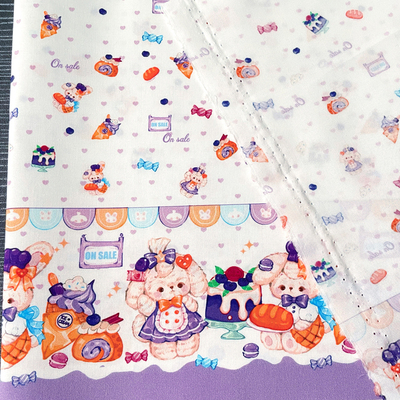 棉花娃娃bjd60支棉娃衣布料