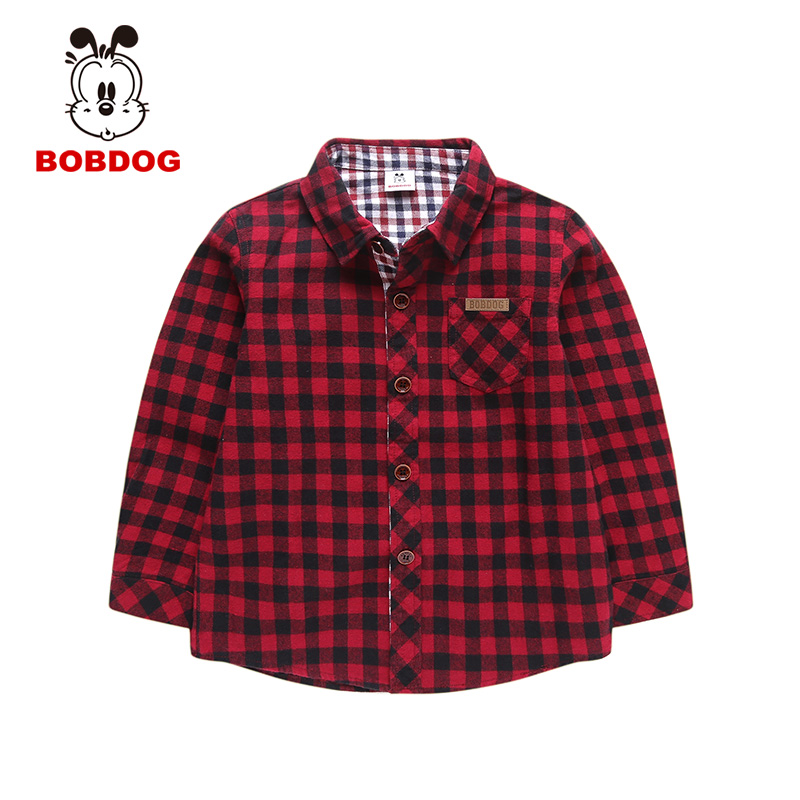 Chemise garcon BOBDOG à manche longue - Ref 2076383 Image 2