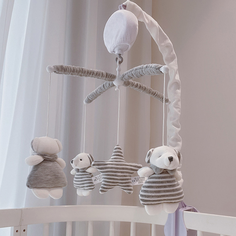 lacreme宝宝平躺玩具婴儿音乐床铃新生儿床上挂铃0-6-12月玩具