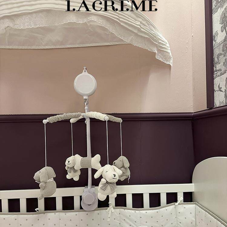 lacreme婴儿床铃0-12月宝宝床头音乐旋转摇铃新生儿悬挂安抚玩具