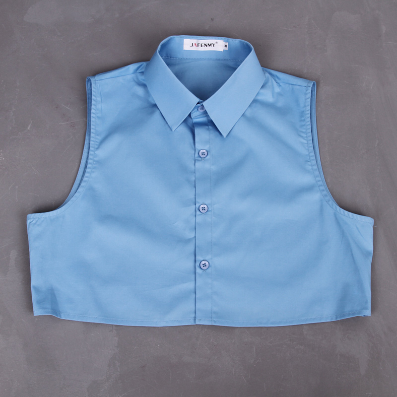 假领子百搭棉质装饰衬衫