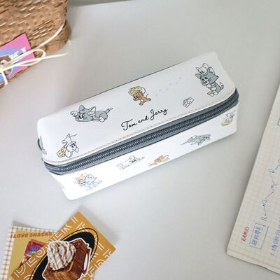 日单猫和老鼠小方包笔袋