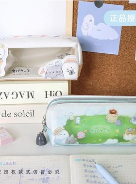 日系99creat笔袋开窗笔袋小众笔袋角落生物可爱幽灵春游透明笔袋
