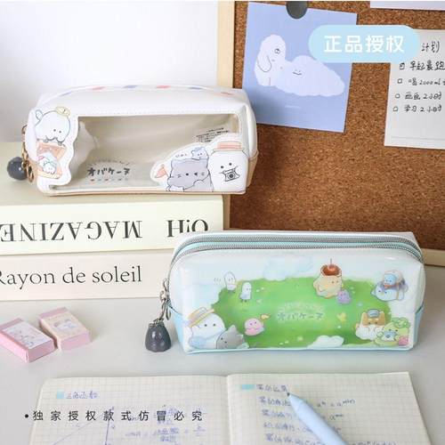 99creat日系可爱幽灵透明笔袋