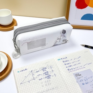 我一直在想你日系小众笔袋文艺ins简约小清新初中高中生毕业礼物