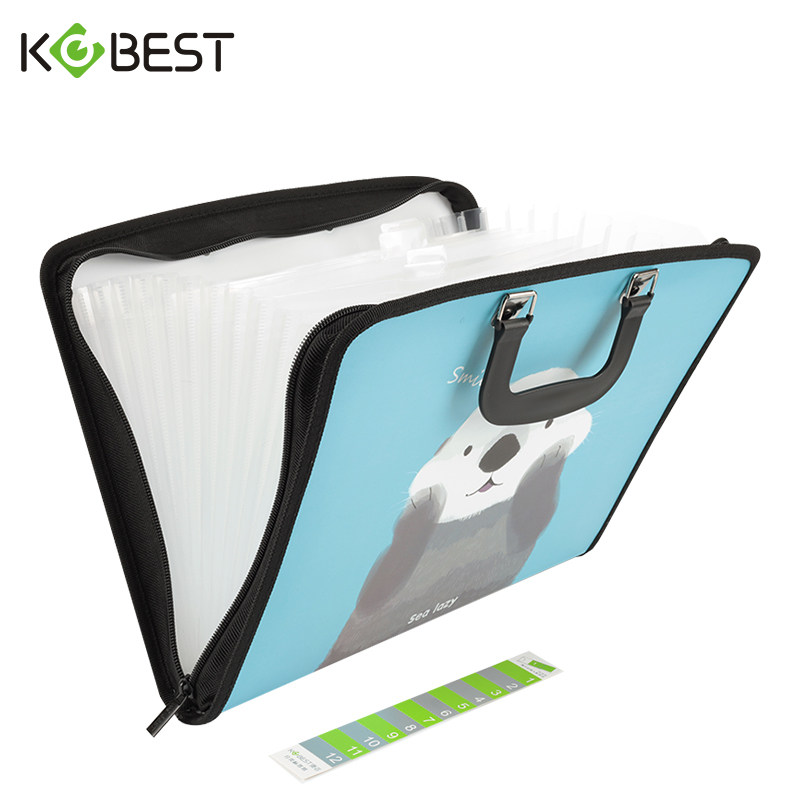 a4文件夹多层学生用风琴包收纳盒资料册插页试卷整理文件袋风琴包卷子夹多功能产检孕检资料分类夹票据收纳