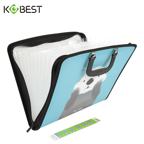 a4文件夹多层学生用风琴包收纳盒资料册插页试卷整理文件袋风琴包卷子夹多功能产检孕检资料分类夹票据收纳