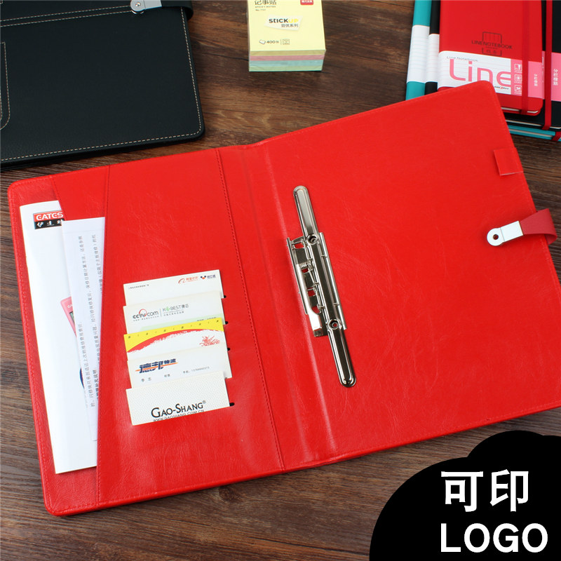 多功能皮质商务签约本公文夹包