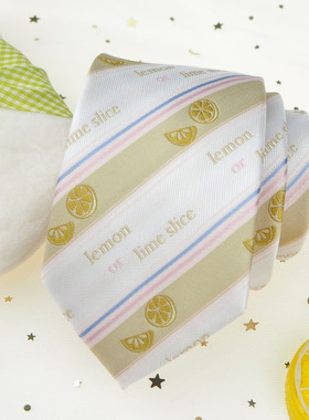 【剡原手作】小心酸 原创JK/DK领带女清新制服上衣搭配饰涤丝色织