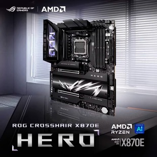ASUS/华硕ROG CROSSHAIR X870E HERO 主板 国行 支持R7 9800X3D