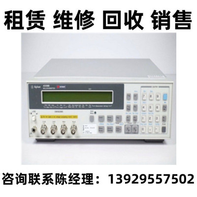 Agilent安捷伦高阻测试仪4338B