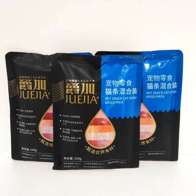 爵加猫咪宠物零食猫条湿粮浓鲜宝