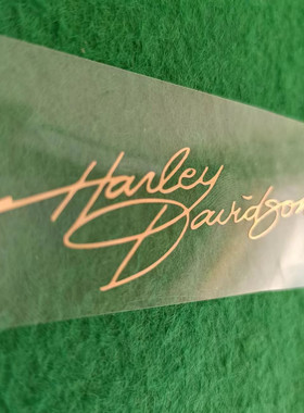 个性哈雷英文签名汽车贴纸摩托车油箱贴纸机盖灯眉贴纸头盔贴纸