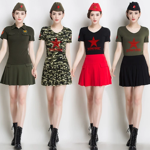 Комплект, юбка, костюм, короткий рукав, для выступлений, коллекция 2021