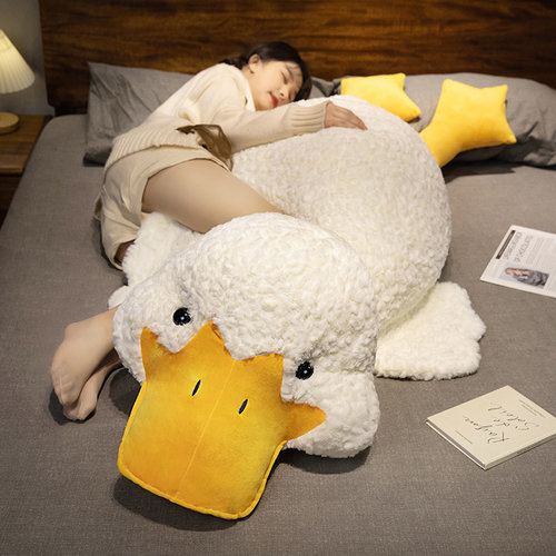 大鹅抱枕女生睡觉专用抱睡公仔