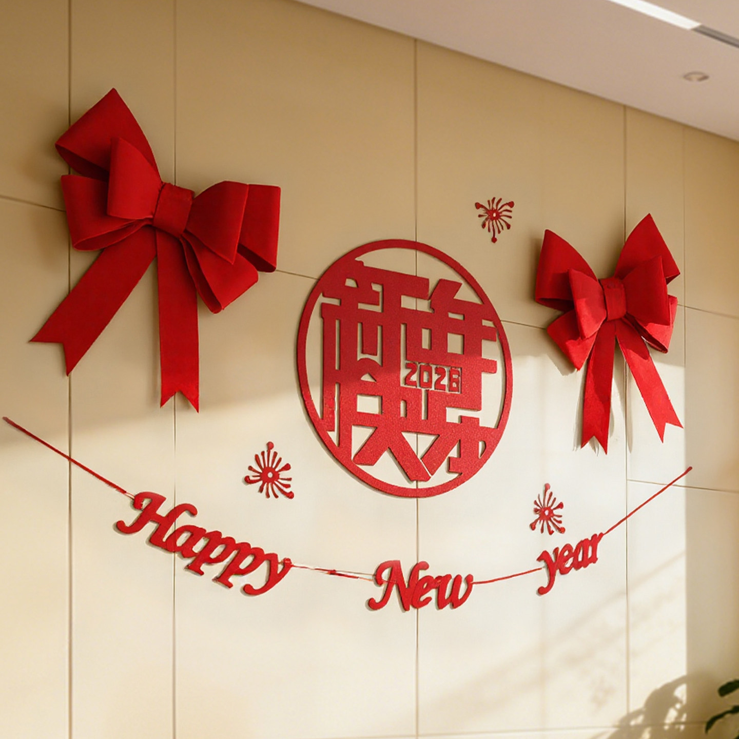 2026新年装饰挂件家里客厅沙发电视背景墙春节过年年味氛围布置,节庆用品/礼品,挂饰/生肖挂饰,淘宝优惠券,粉丝福利购,淘宝优惠卷