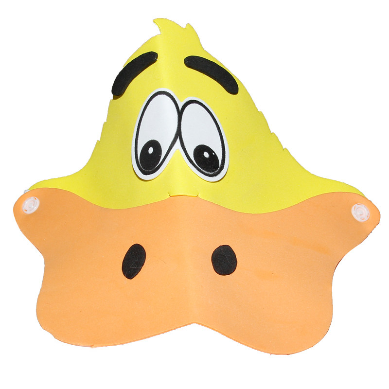 万圣节幼儿园头饰表演儿童小动物头饰卡通帽子演出道具猴子小鸡