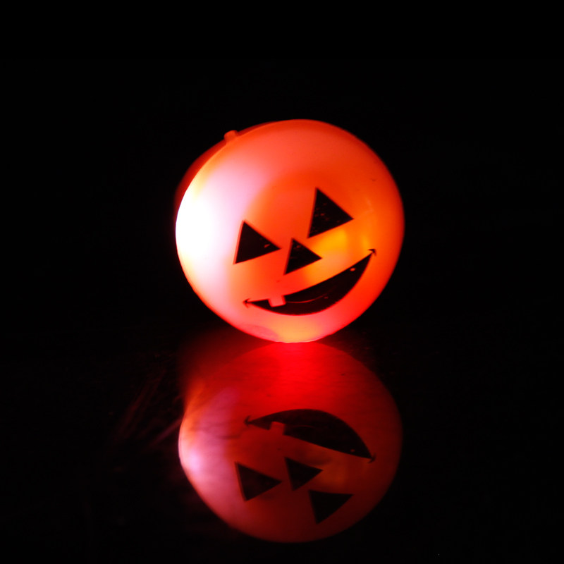 仕彩万圣节装饰品礼物儿童卡通发光戒指婚庆酒吧迪吧圣诞舞会道具