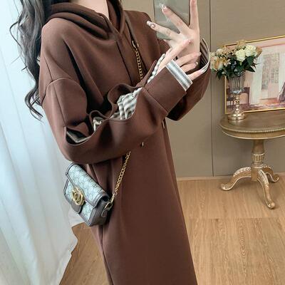 2026秋冬新大码卫衣裙连衣裙