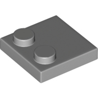 S牌拼搭积木零件兼容乐高 33909 2孔矮2x2板 10个 No. Y1188