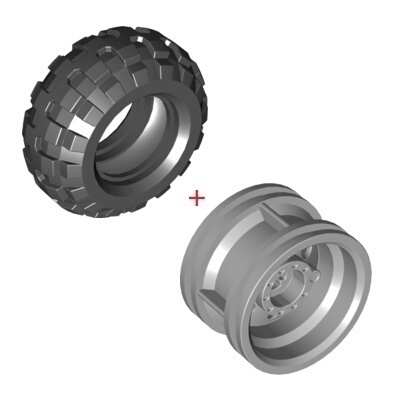 国产积木汽车配件兼容乐高科技