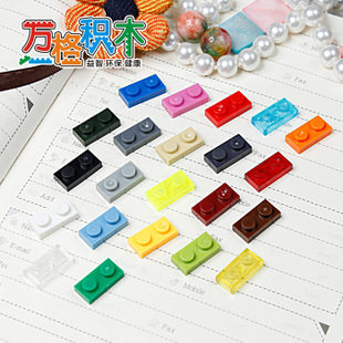 星钻万格启蒙2孔10片拼装积木
