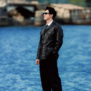 现在就出发3黄景瑜明星同款猫眼墨镜高级感街拍太阳眼镜偏光镜男