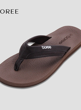 宝人拖鞋男新款夹脚沙滩人字拖男士防滑外穿凉鞋潮流瑜伽底凉拖