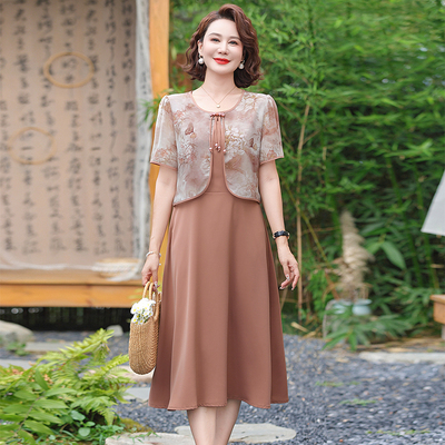 新中式妈妈夏装2026新款