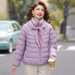 设计感短款棉服女2026秋冬修身显瘦新款纯色时尚洋气显瘦保暖外套