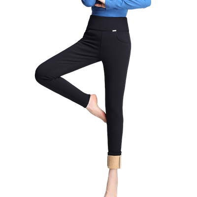 打底裤冬季加绒加厚超厚胖MM一体