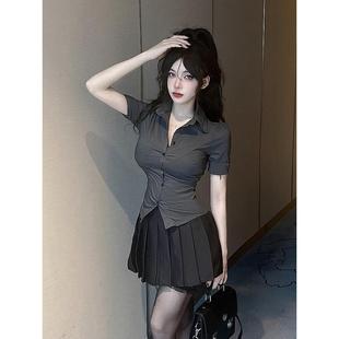 足浴足疗工服2025新款 连衣裙子夜场上班衣服女 spa技师工作服套装