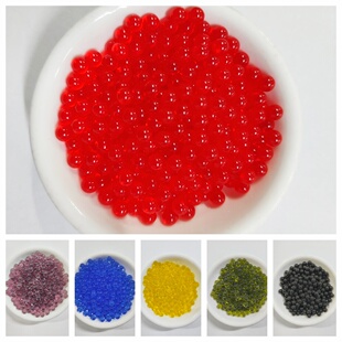 吉启彩色实心玻璃珠多种规格定制玻璃球鱼缸装饰实验珠琉璃珠配件