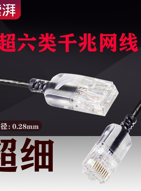 索湃超细CAT6千兆网线