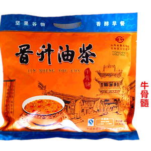 山西特产 平遥古城 晋升油茶400g牛骨髓 清真 油茶面早餐 3袋包邮