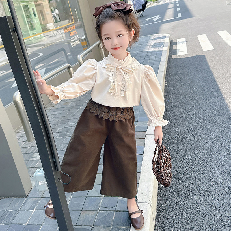 女童套装春秋季2025新款儿童套装