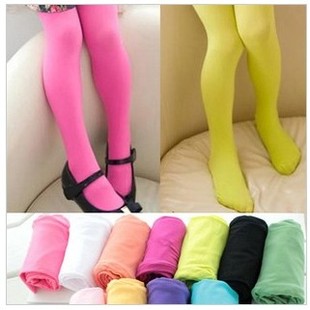 打底裤 袜 舞蹈袜丝袜春秋夏 袜儿童糖果天鹅绒连裤 跑量女童连裤