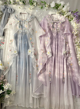 迷仙纪2023夏季雪纺重工刺绣汉服