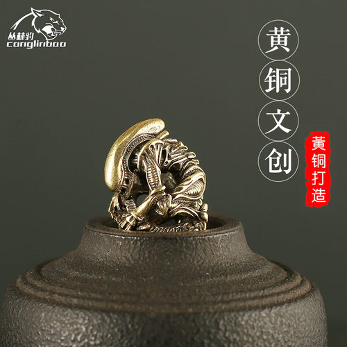 户外刀坠骷髅头吊坠挂饰挂件饰品