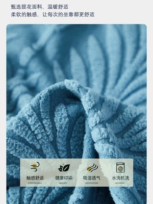 新款折叠沙发床套罩无扶手两用沙发套全包万能秋冬通用型弹力盖布