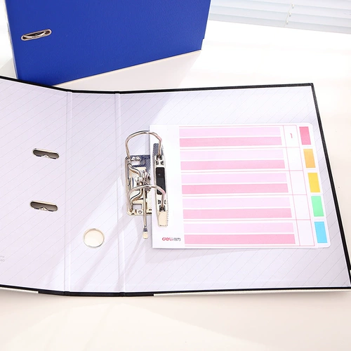 Deli 5481 Quick Lab Lab Paper A4 Трехно-дюймовый папский файл Punch/Двухнечный файл.