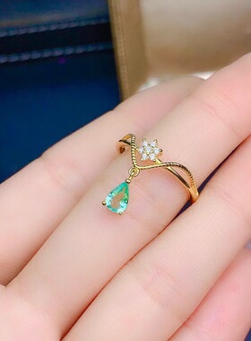 young水滴彩宝活口福利款橄榄绿