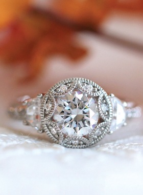 youngwish亚马逊ebay钻石戒指