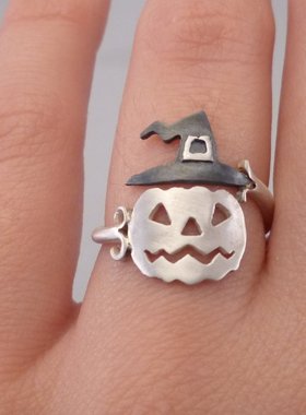 young抖音热卖万圣节女节日戒指