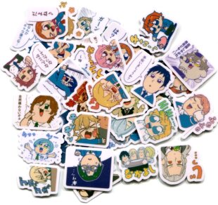 手帐相册装饰手机贴纸 合奏明星02 40张 Z 1114