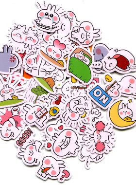 手帐手机贴纸 Spoiled Rabbit Everyday 40张 Z 1266